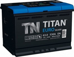 Аккумуляторная батарея Titan 56 А/ч, 530 А