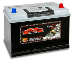 Аккумуляторная батарея Sznajder 100 А/ч, 700 А
