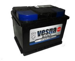 Аккумуляторная батарея Vesna 66 А/ч, 570 А