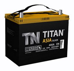 Аккумуляторная батарея Titan 47 А/ч, 400 А