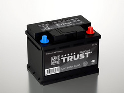 Аккумуляторная батарея Trust 60 А/ч, 600 А