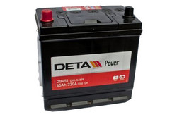 Аккумуляторная батарея Deta 45 А/ч, 330 А