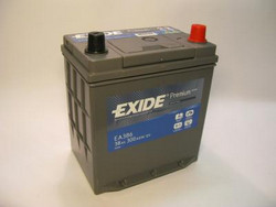 Аккумуляторная батарея Exide 38 А/ч, 300 А