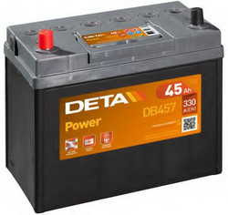 Аккумуляторная батарея Deta 45 А/ч, 330 А
