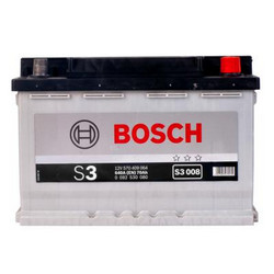 Аккумуляторная батарея Bosch 70 А/ч, 640 А | Артикул 0092S30080