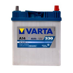 Аккумуляторная батарея Varta 40 А/ч, 330 А