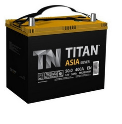 Аккумуляторная батарея Titan 47 А/ч, 400 А