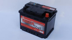 Аккумуляторная батарея Megastart 60 А/ч, 480 А