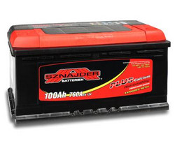 Аккумуляторная батарея Sznajder 100 А/ч, 760 А