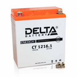 Аккумуляторная батарея Delta 16 А/ч, 230 А