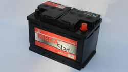 Аккумуляторная батарея Megastart 75 А/ч, 680 А