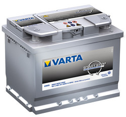 Аккумуляторная батарея Varta 60 А/ч, 560 А